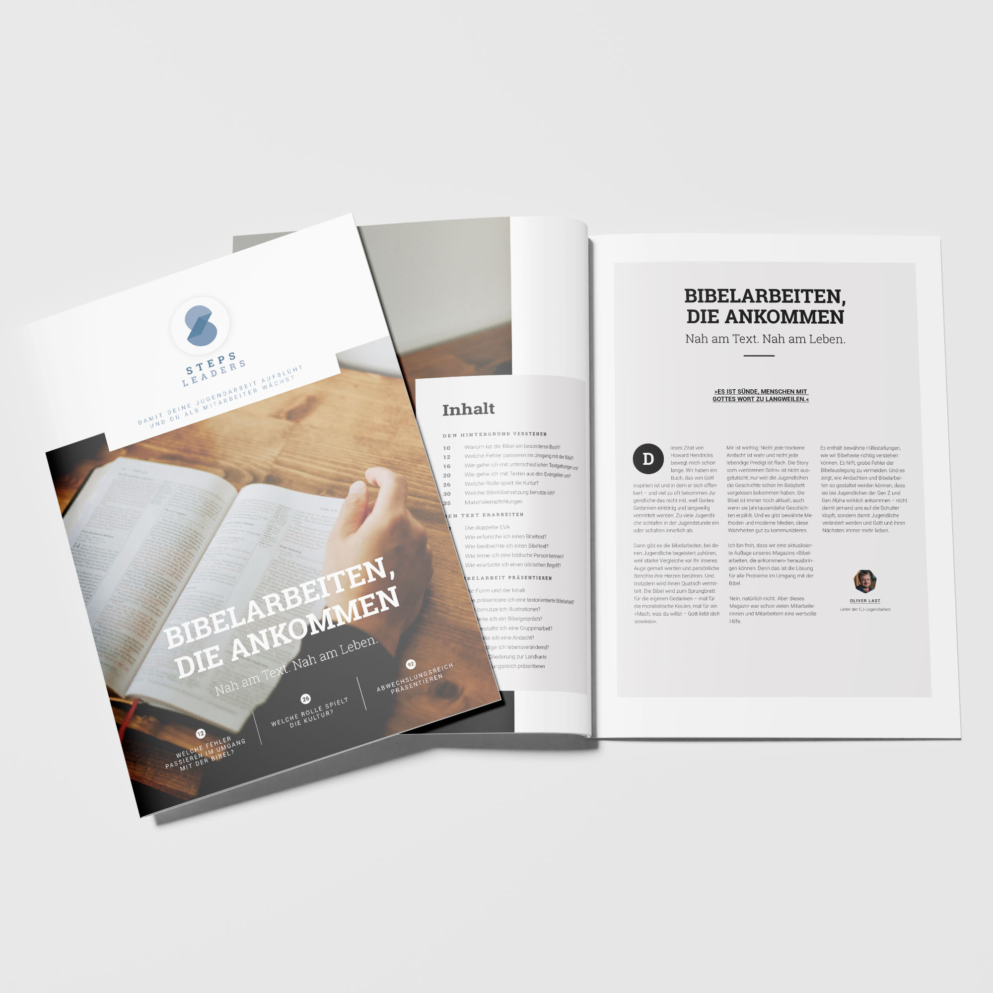 STEPS Leaders Magazin: Bibelarbeiten, die ankommen