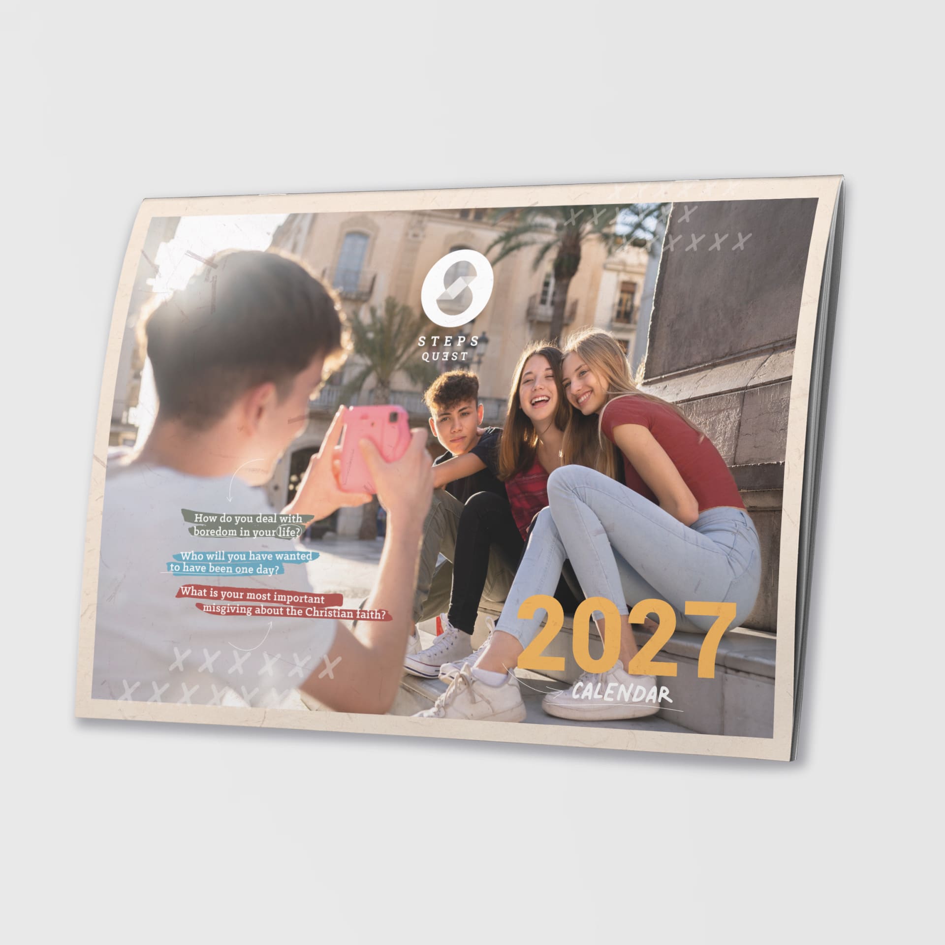 STEPS Quest Kalender 2027 englisch