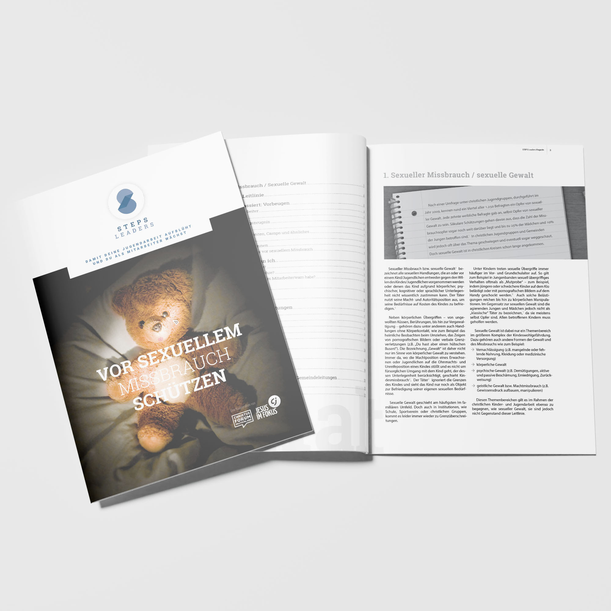 STEPS Leaders Magazin: Vor sexuellem Missbrauch schützen