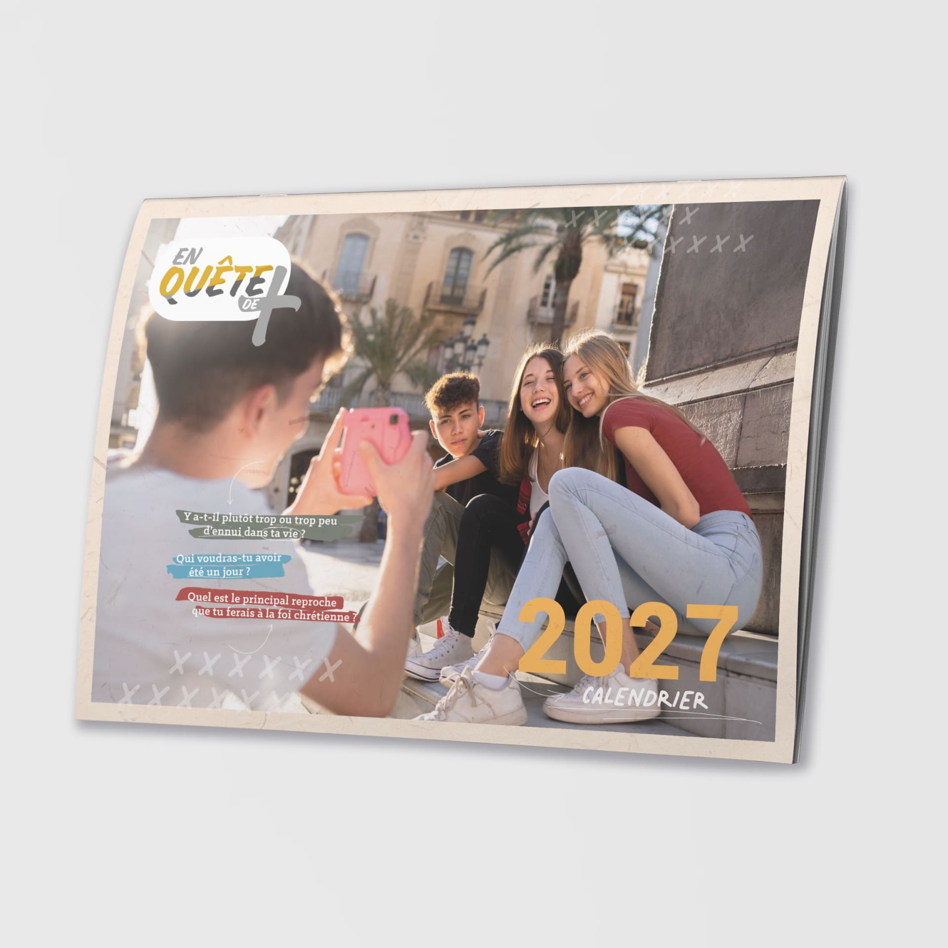 STEPS Quest Kalender 2027 französisch